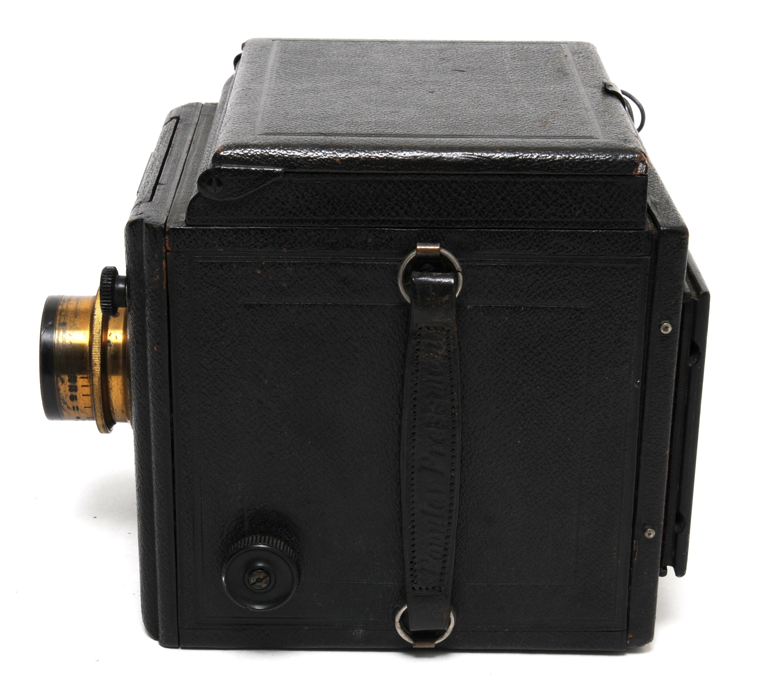 Vintage Popular Pressman camera by Butcher`s w. Ross London Lens