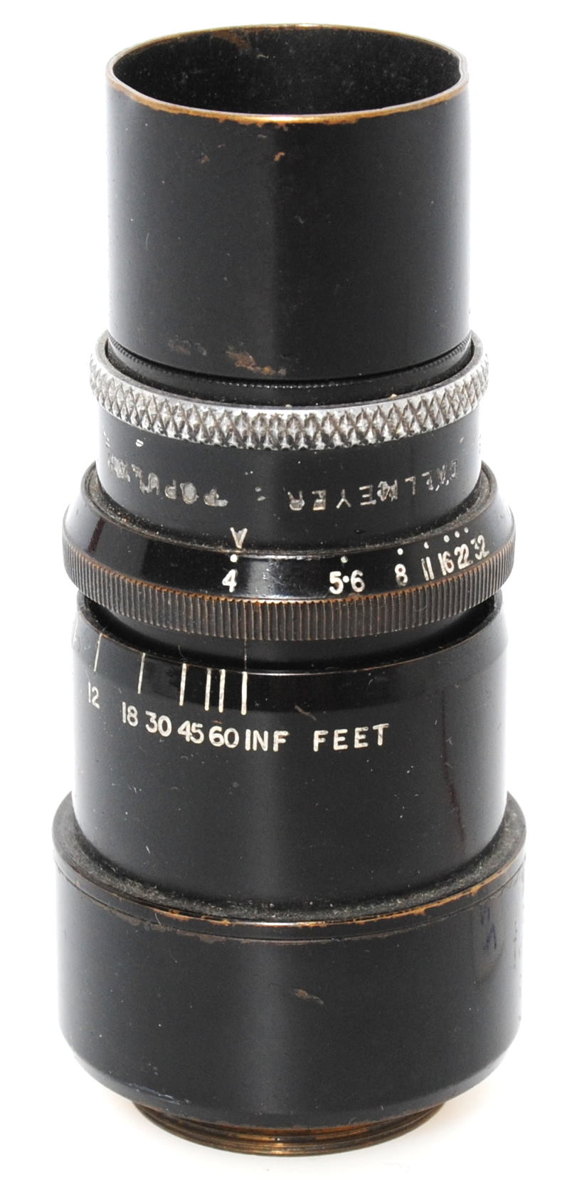 Dallmeyer Popular Telephoto F/4 F=3'' (75mm F4) C Mount Lens